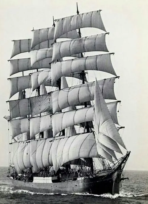 آخرین کشتی بادبانی جهان سال 1949 میلادی.