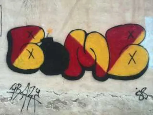گرافیتی در شاهین شهر