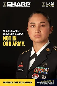 جلد مجله شارپ: «رسوایی جنسی در ارتش آمریکا»!!! 