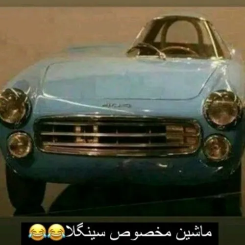 سینگلا بیاین ماشین براتون اوردم😂