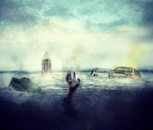 نزن باران که ایران غرق آب است!!🌴