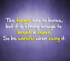 #زبان استخوان ندارد ... 