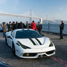 Ferrari 458 Specialé and @petfred admiring a camera