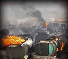 احتمال فوت ۵۰ نفر در آتش‌سوزی گمرک اسلام‌قلعه