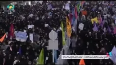 تهرانی‌ها در روز عفاف و حجاب در میدان امام حسین تجمع کردن