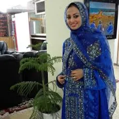 بازیگر زن ایرانی در لباس بلوچی