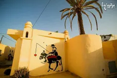 تبدیل روستایی در#تونس به یک اثر#هنری 