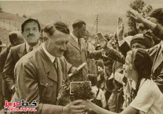 عکسی دیده نشده از هیتلر در