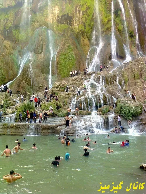 آبشار بیشه لرستان خرم آباد