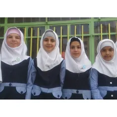 #دختران #مدرسه #حضرت _معصومه_س 