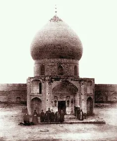 قدیمی ترین عکس موجود از حرم امام حسین درکربلا