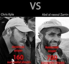 )کسی که  معروف به صیاد خمینی بود 700 شلیک موفق داشت(درصور