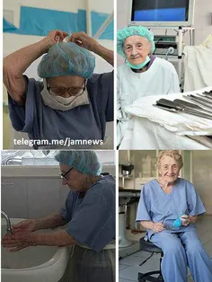 این زن روسی پیرترین پزشک جراح جهان است که 88 سال دارد اما