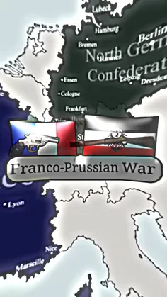جنگی که خسارات زیادی بر فرانسه متحمل شد و باعث اتحاد ایالات آلمانی از جمله پروس و... و تشکیل امپراتوری آلمان شد