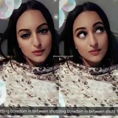 New Snap of sonakshi 😭 💜