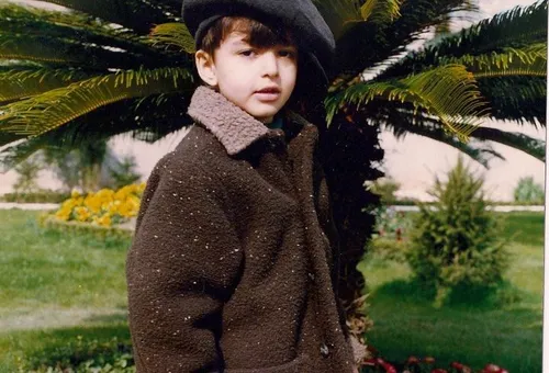 بهزاد وقتی کوچولو بود... یعنی من عاشقه کلاهش شدما:)))
