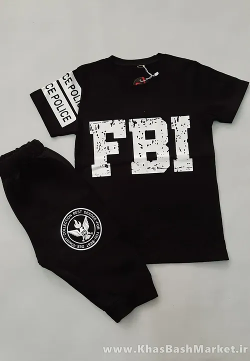 خرید "تیشرت شلوارک FBI کد 4920" از خاص باش مارکت