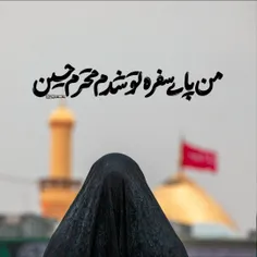 من پای سفره تو شدم محترم حسین