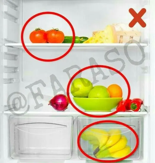 کدام یک از میوه ها و سبزیجات را نباید در یخچال نگهداری کر