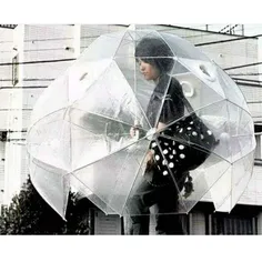 چتر ابتکاری برای روزهای بارانی