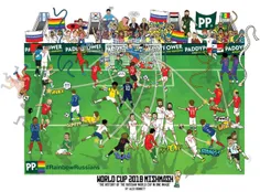 📌 خلاصه اتفاقات و حواشی جام جهانی ۲۰۱۸ در یک قاب 