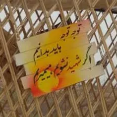 شهید نشویم میمیریم