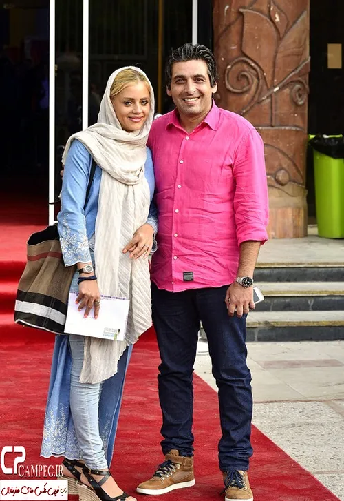 حمید گودرزی و همسرش