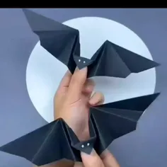 اوریگامی خفاش 🦇