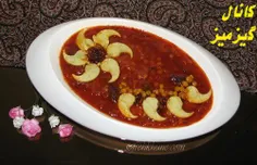 تزئین خورشت قیمه با سیب زمینی😋 