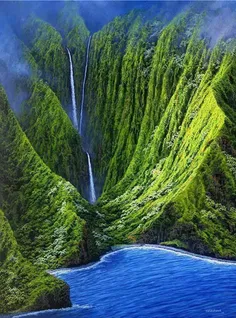طبیعت زیبای هاوای