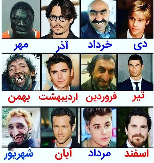 متولد چه ماهی هستی !؟؟ 😂 گلممد