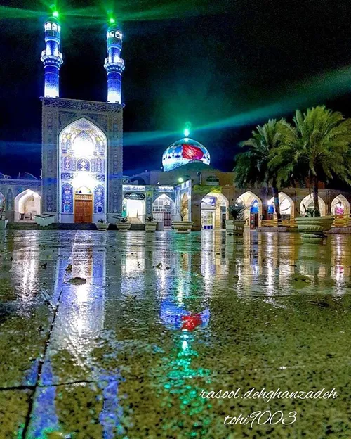 امامزاده شهرمون بعد از بارون