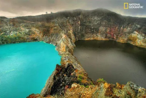دریاچه های مرموز در اندونزی