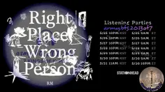 توییتر رسمی👑BTS👑 با اعلام استریم پارتی رسمی آلبوم Right P