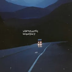 پناه‌می‌برم‌به‌خواب‌از‌تمامِ‌اندوه‌ها💛🌙