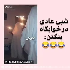 شبی خیلی عادی در خوابگاه بنگتن🤣🤣