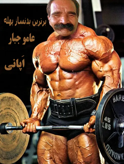 بهترین بدنساز پهله