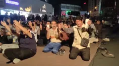 🎥 تجمع و توسل برای سلامتی رئیس‌جمهور و‌ همراهان در میدان 
