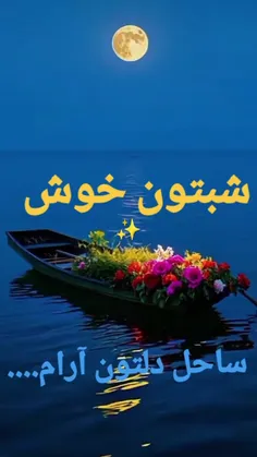 💫🌠شبتون آرام و دل انگیز،✨️✨️