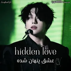 hidden love                                                              عشق پنهان شده