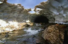 غار یخی چما در مجاورت روستای شیخ علیخان در فاصله 25 کیلوم