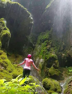 آبشار زیبای شاه پسند در جنگل شصت کلا گرگان #گلستان..