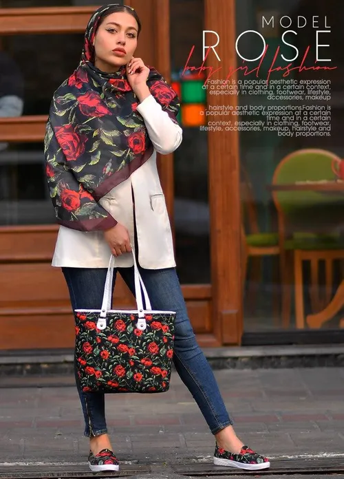 روسری+کیف+کفش دخترانه ROSE - خاص باش مارکت
