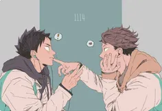 اویکاوا و ایوازومی😻 💕 #haikyuu