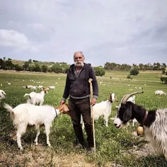 Here is Gioacchino, a Sardinian shepherd with 60 years of