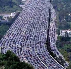 طولانی ترین ترافیک دنیا