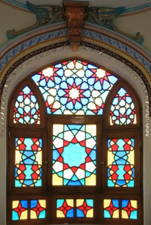نمونه ای از هنر ایرانی در عمارت کوشک