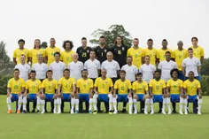 📸  عکس تیمی اعضای تیم ملی #برزیل پیش از حضور در جام جهانی