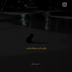 دلم واست تنگ شده🖤⚫️