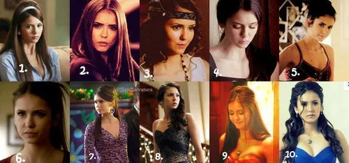 شاتهای مختلف Nina dobrev بازیگر سریال Vampire diaries